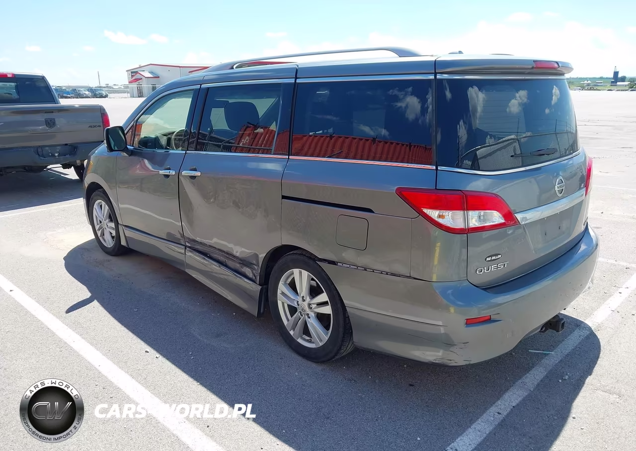 2015 Nissan Quest Platinum VIN:JN8AE2KP8F9120049 - 3