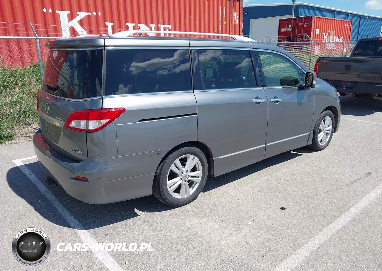 2015 Nissan Quest Platinum VIN:JN8AE2KP8F9120049 - 4