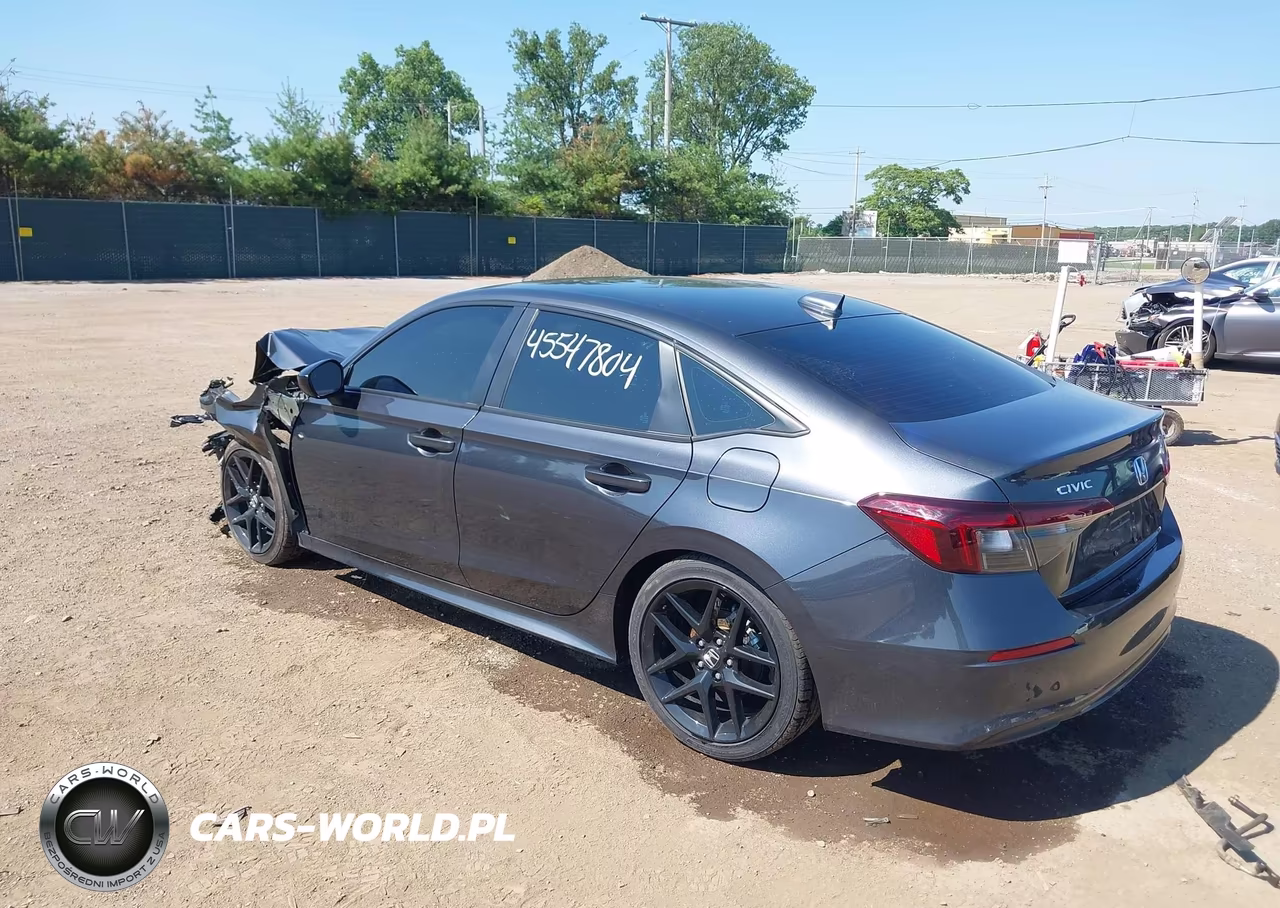 2025 Honda Civic Sport VIN:2HGFE2F54SH561456 - 3