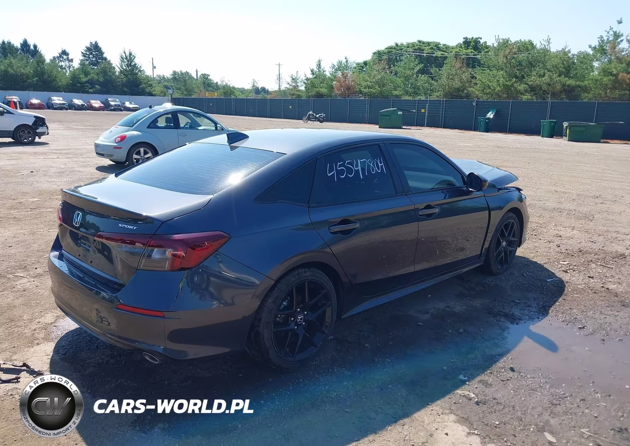 2025 Honda Civic Sport VIN:2HGFE2F54SH561456 - 4