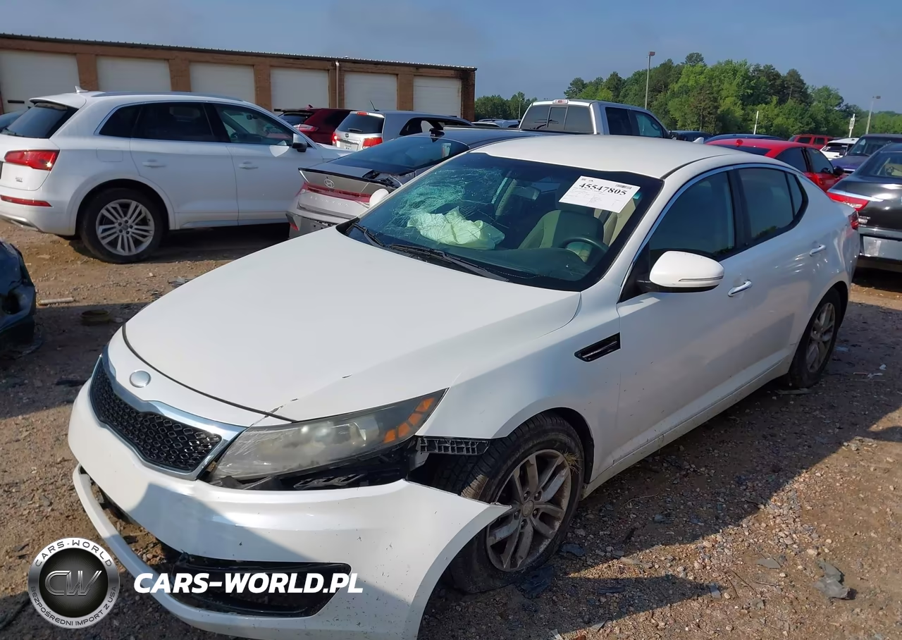 2013 Kia Optima Lx VIN:5XXGM4A74DG196180 - 2