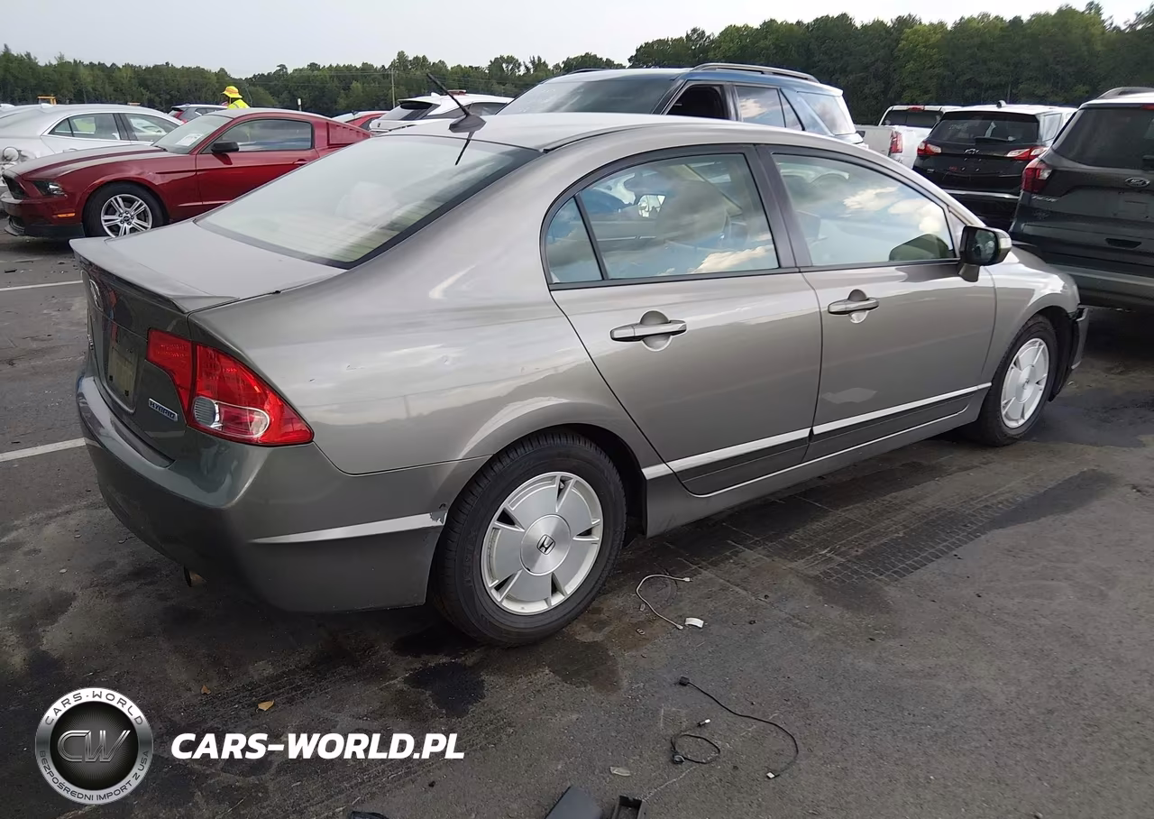 2008 Honda Civic Hybrid VIN:JHMFA36278S015210 - 4