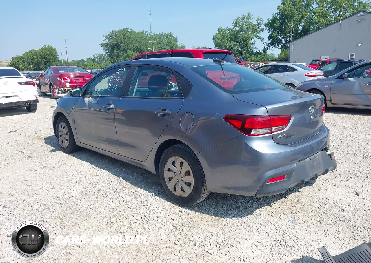 2020 Kia Rio S VIN:3KPA24AD3LE293296 - 3