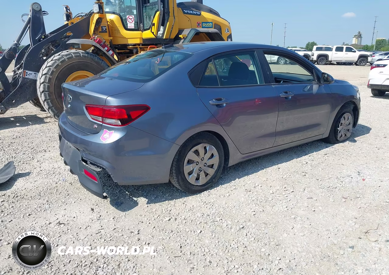 2020 Kia Rio S VIN:3KPA24AD3LE293296 - 4