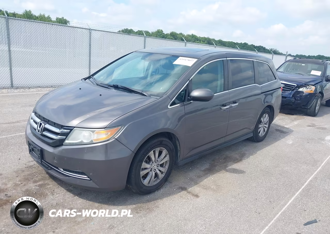 2016 Honda Odyssey Ex-L VIN:5FNRL5H67GB049406 - 2