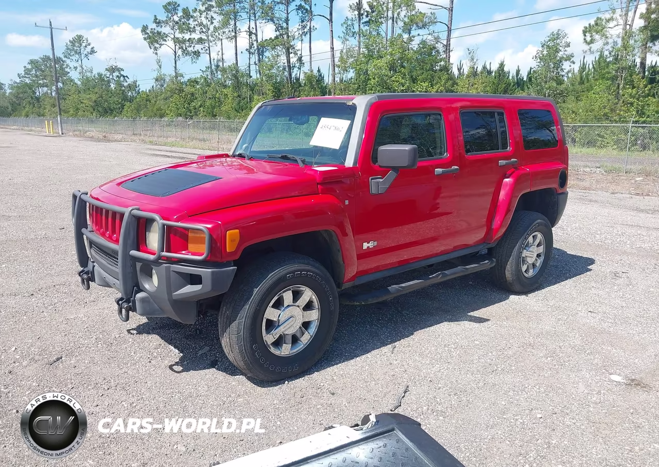 2007 Hummer H3 Suv VIN:5GTDN13E778241980 - 2