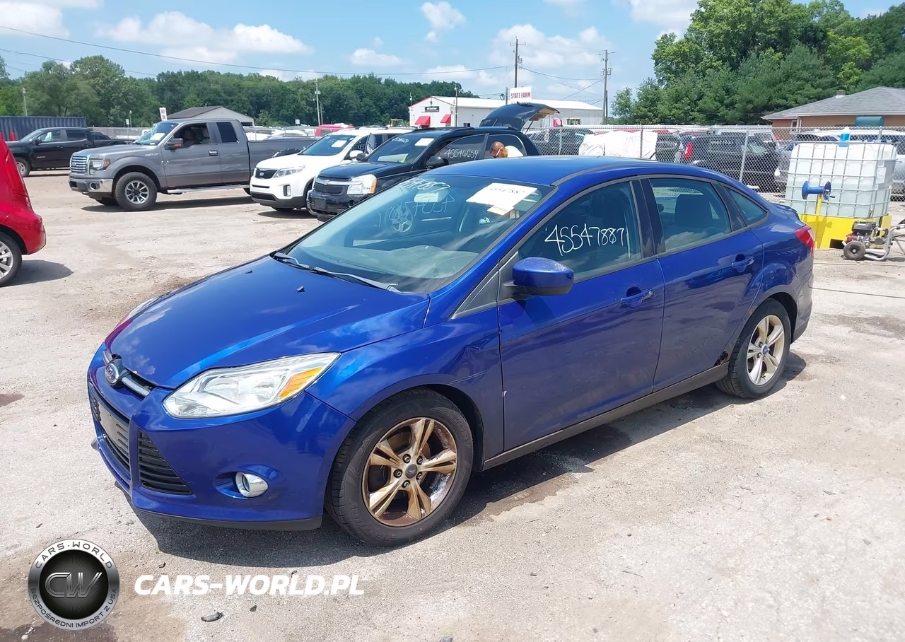 2012 Ford Focus Se VIN:1FAHP3F2XCL381678 - 2
