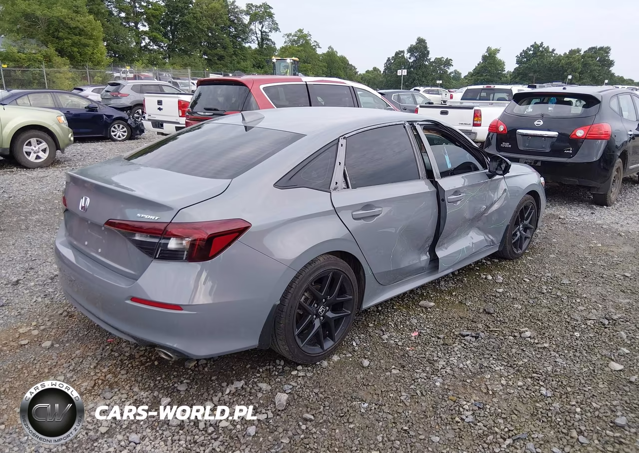 2025 Honda Civic Sport VIN:2HGFE2F54SH564227 - 4