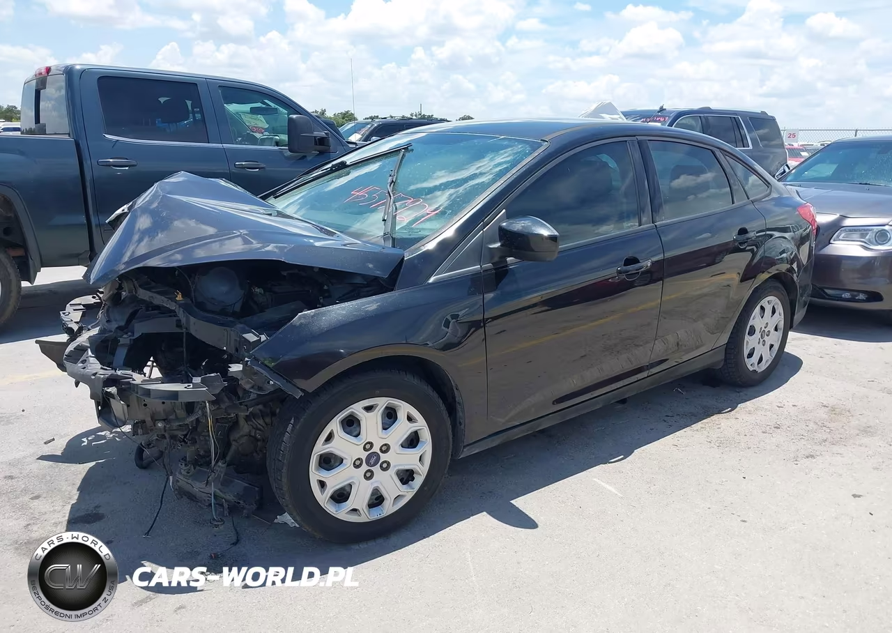 2012 Ford Focus Se VIN:1FAHP3F2XCL435237 - 2