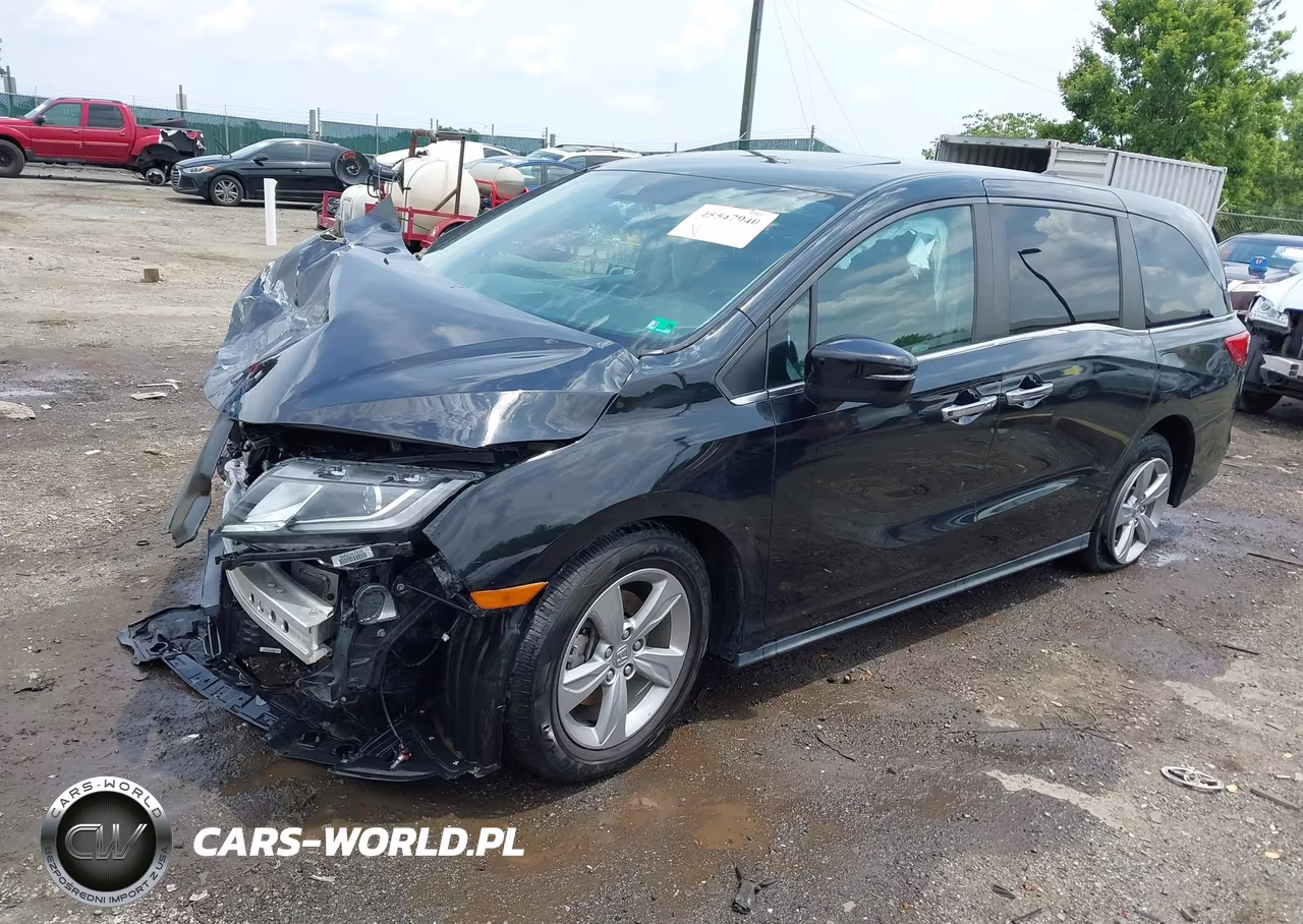 2020 Honda Odyssey Ex-L-Ex-L W-Navi Res VIN:5FNRL6H77LB067042 - 2