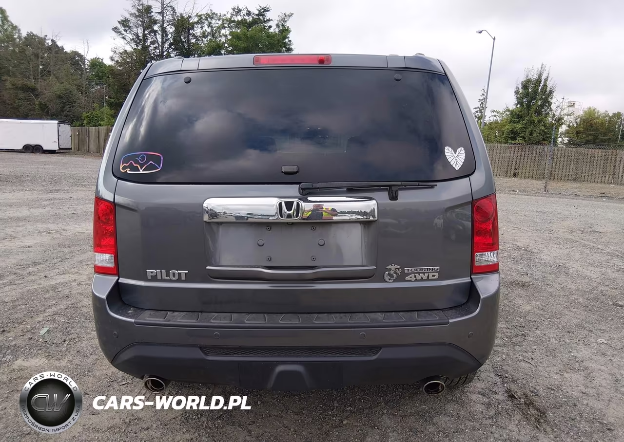 2012 Honda Pilot Touring VIN:5FNYF4H94CB059196 - 16