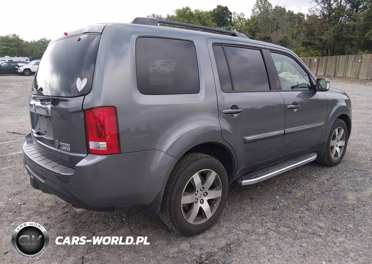 2012 Honda Pilot Touring VIN:5FNYF4H94CB059196 - 4