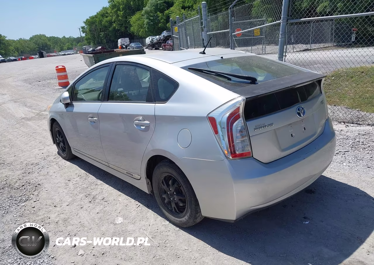 2012 Toyota Prius Two VIN:JTDKN3DU4C5439105 - 3