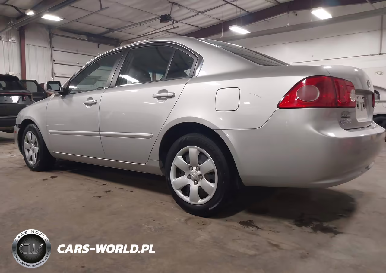 2008 Kia Optima Lx VIN:KNAGE123985202733 - 3