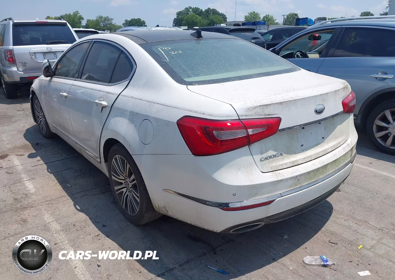 2014 Kia Cadenza Premium VIN:KNALN4D76E5121586 - 3