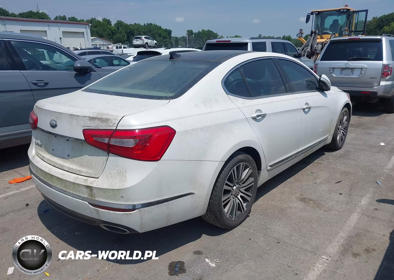 2014 Kia Cadenza Premium VIN:KNALN4D76E5121586 - 4