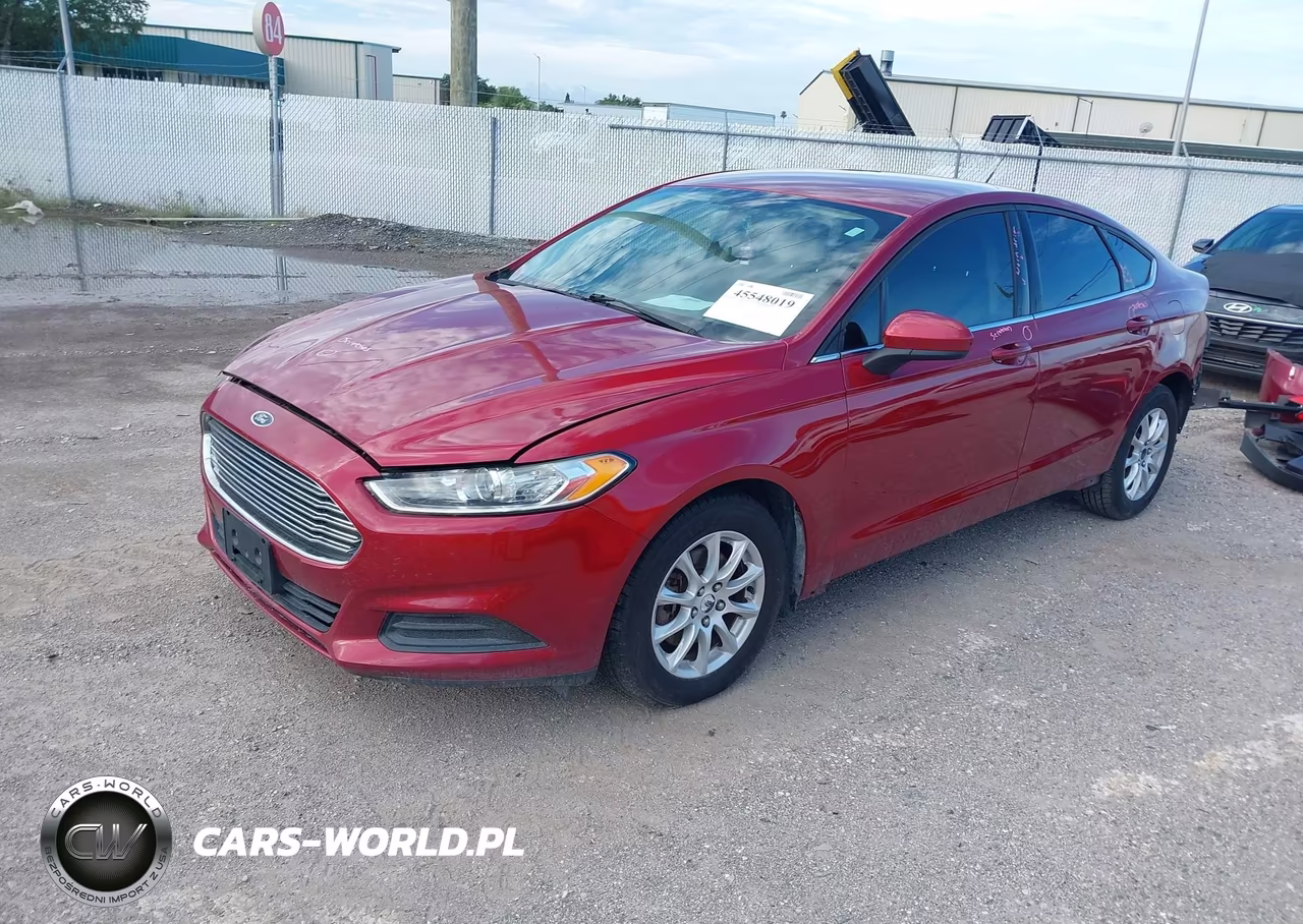 2016 Ford Fusion S VIN:1FA6P0G7XG5113563 - 2