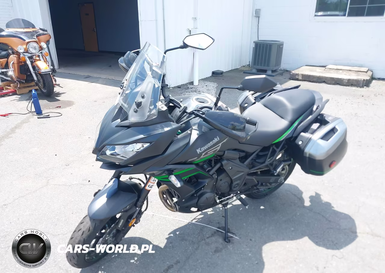 2019 Kawasaki Kle650 F VIN:JKALEEF10KDA31060 - 2