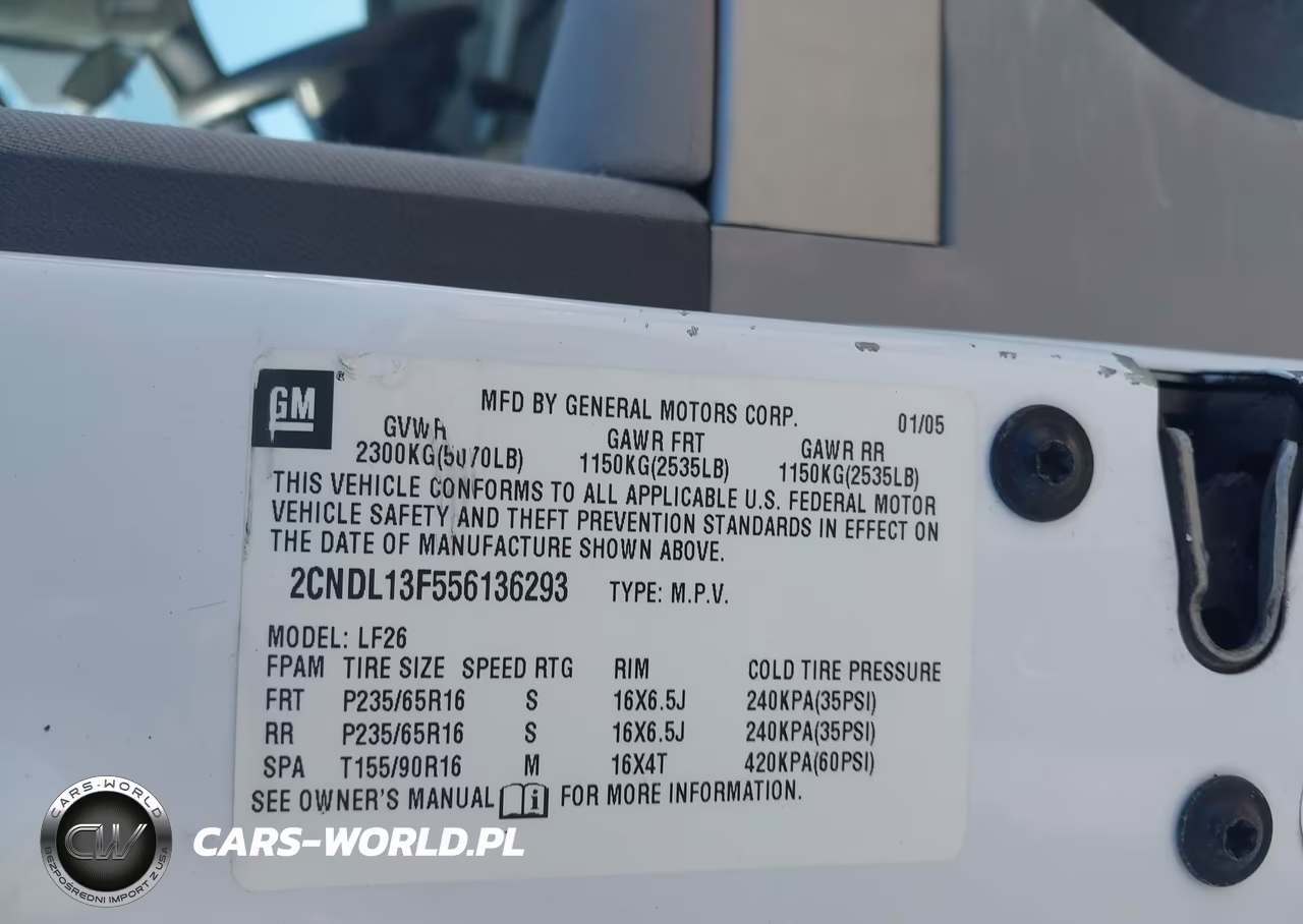 2005 Chevrolet Equinox Ls VIN:2CNDL13F556136293 - 9
