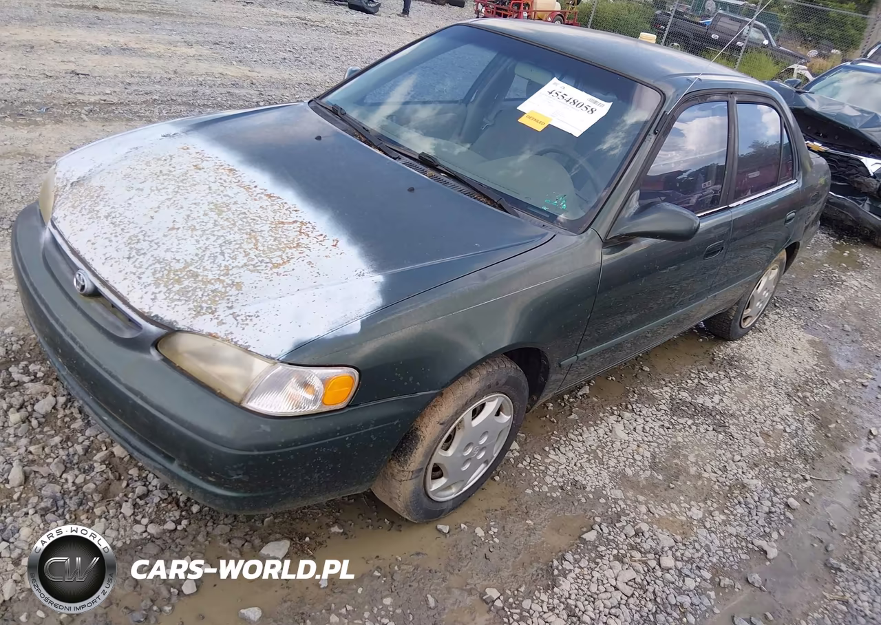 2000 Toyota Corolla Le VIN:2T1BR12E1YC286603 - 2