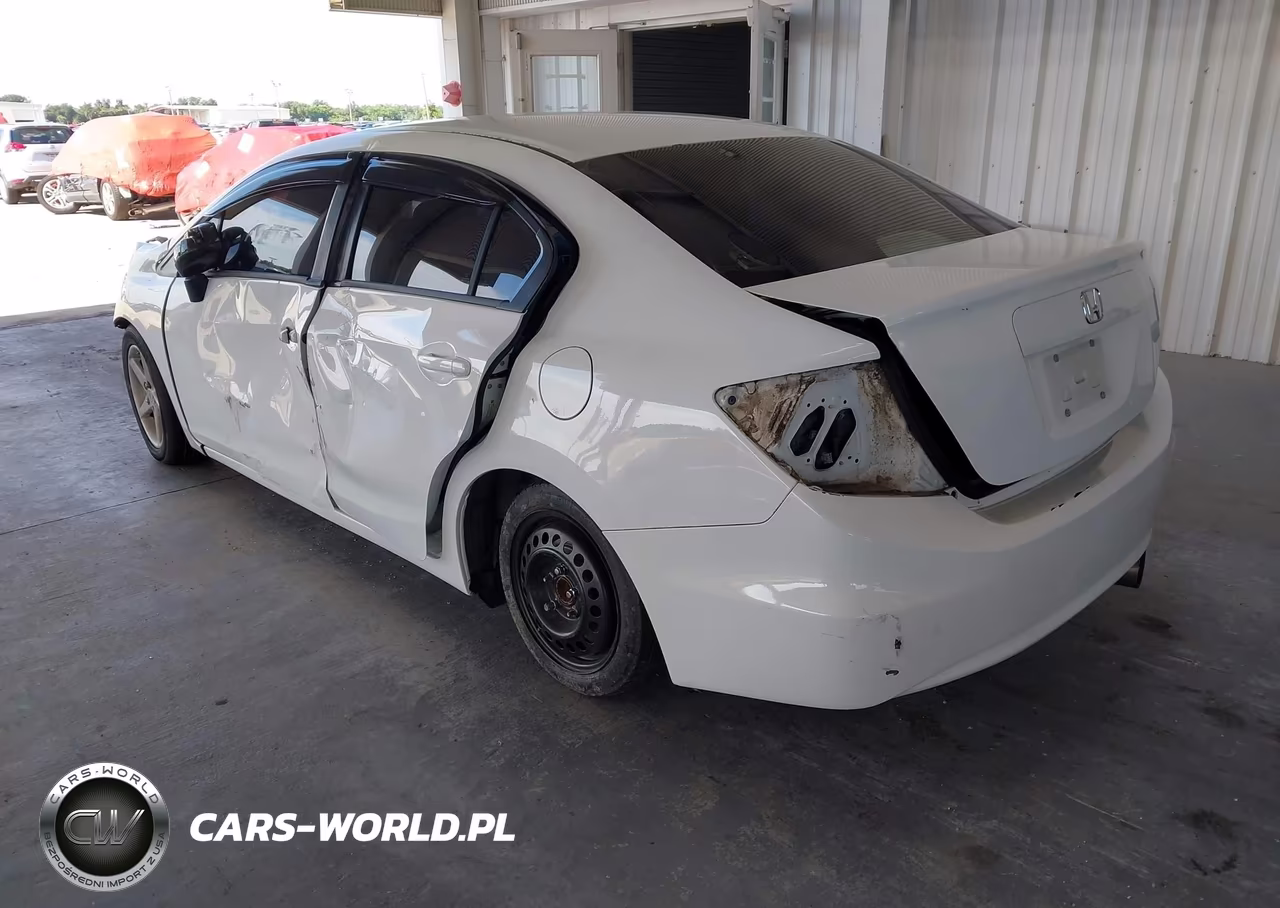 2012 Honda Civic Lx VIN:19XFB2E54CE005069 - 3