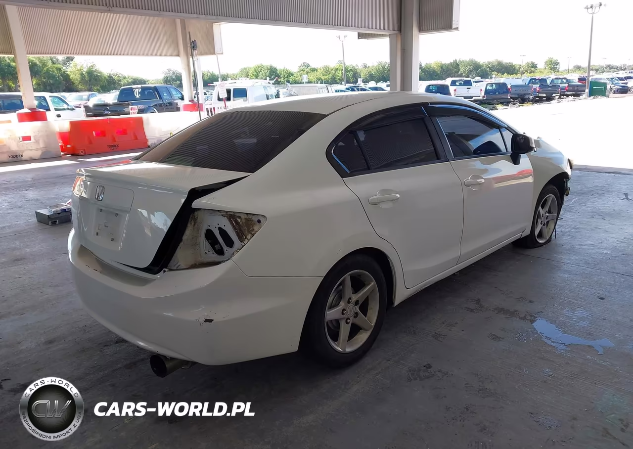 2012 Honda Civic Lx VIN:19XFB2E54CE005069 - 4