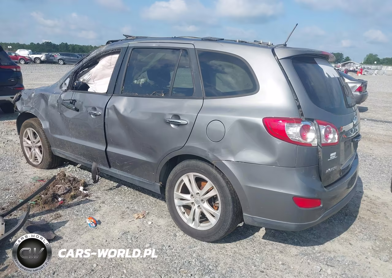 2010 Hyundai Santa Fe Limited V6 VIN:5NMSK4AGXAH372839 - 3