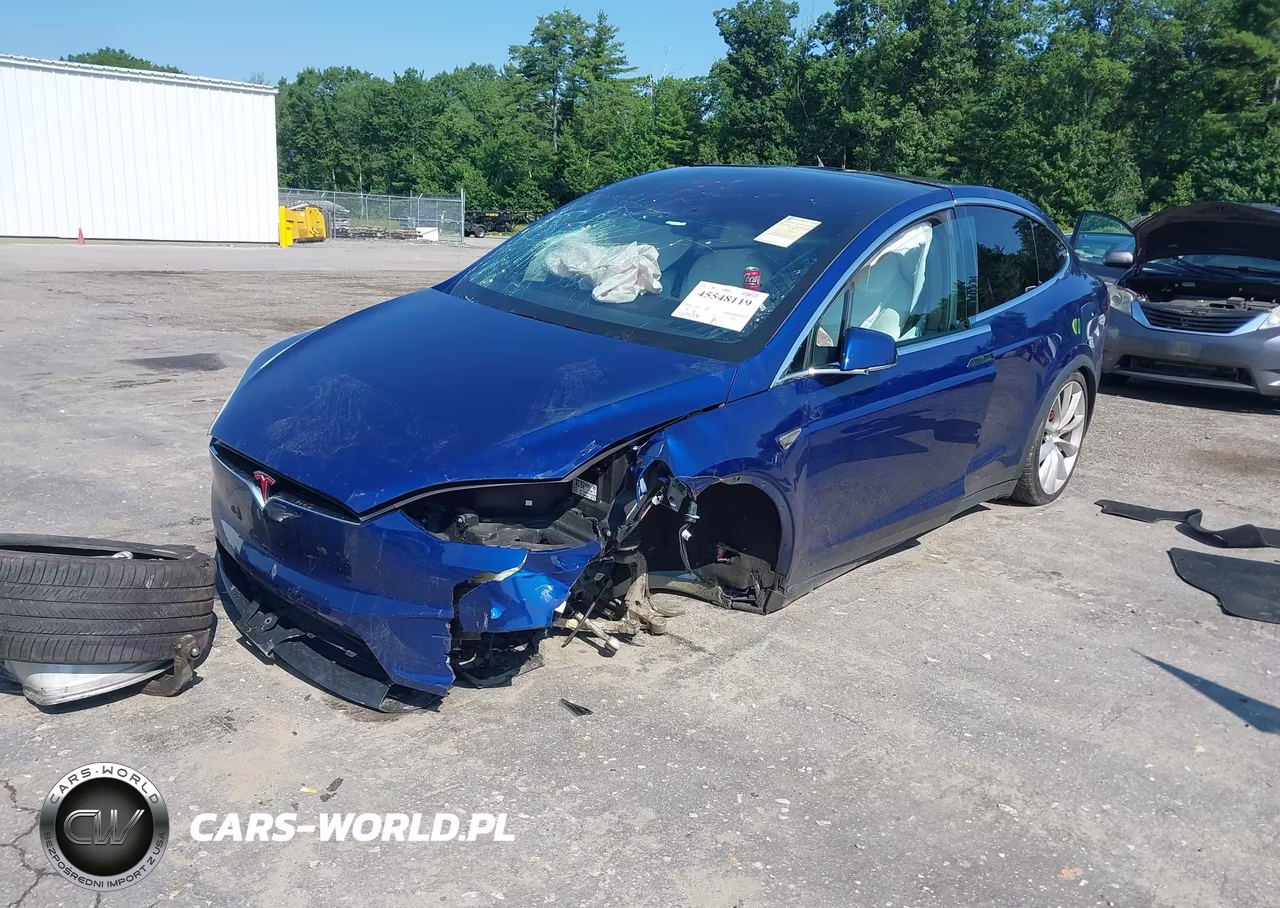 2016 Tesla Model X VIN:5YJXCAE4XGFS00791 - 2