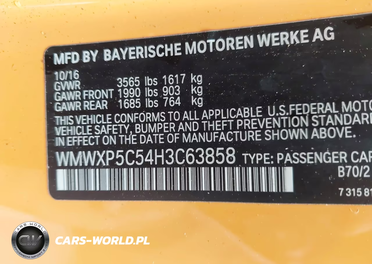 2017 Mini Hardtop Cooper VIN:WMWXP5C54H3C63858 - 9