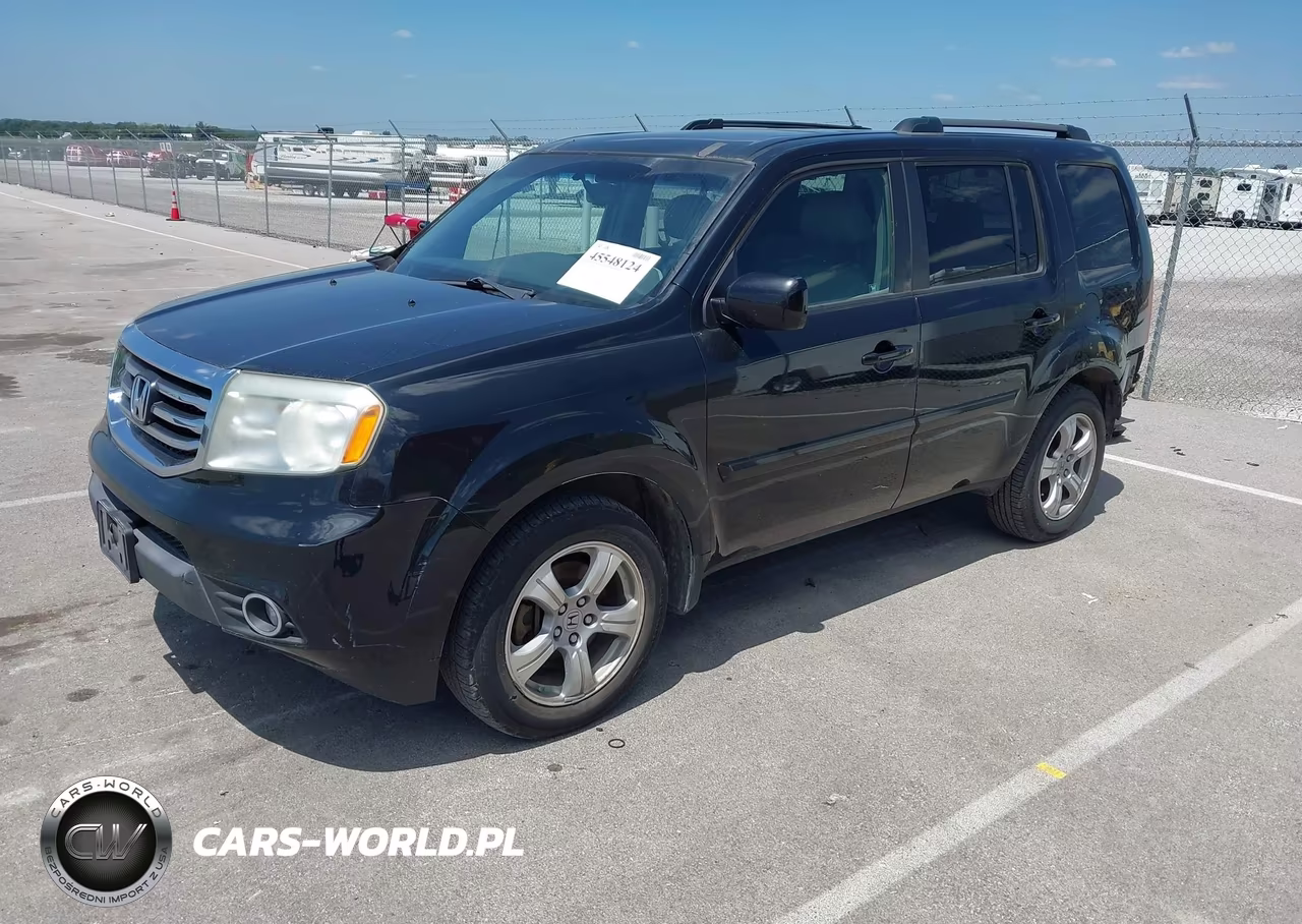 2012 Honda Pilot Ex-L VIN:5FNYF4H67CB076550 - 2