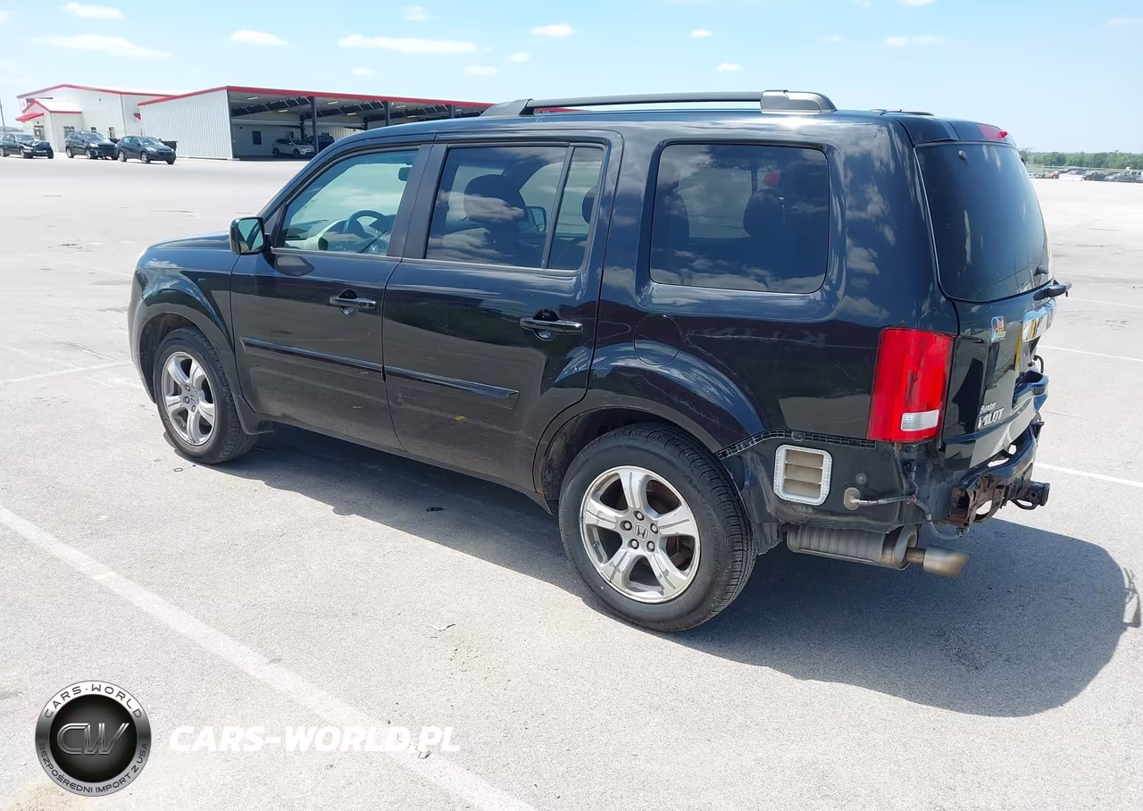 2012 Honda Pilot Ex-L VIN:5FNYF4H67CB076550 - 3