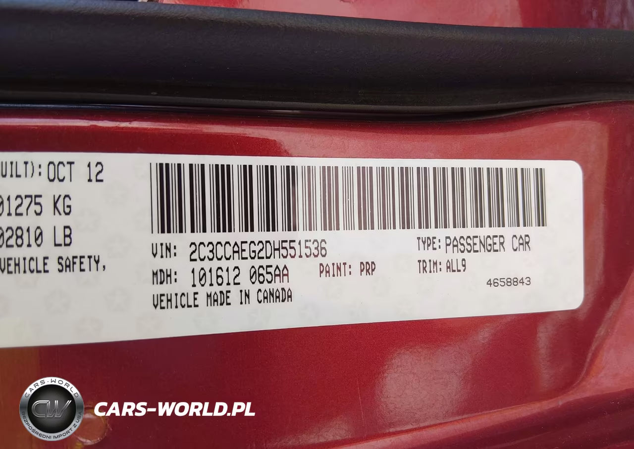 2013 Chrysler 300C VIN:2C3CCAEG2DH551536 - 9