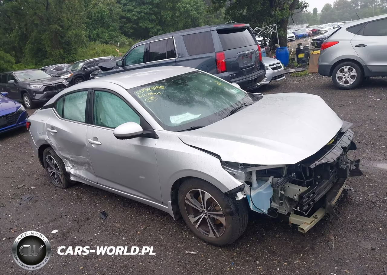 2021 Nissan Sentra Sv Xtronic Cvt VIN:3N1AB8CV8MY255904 - 13