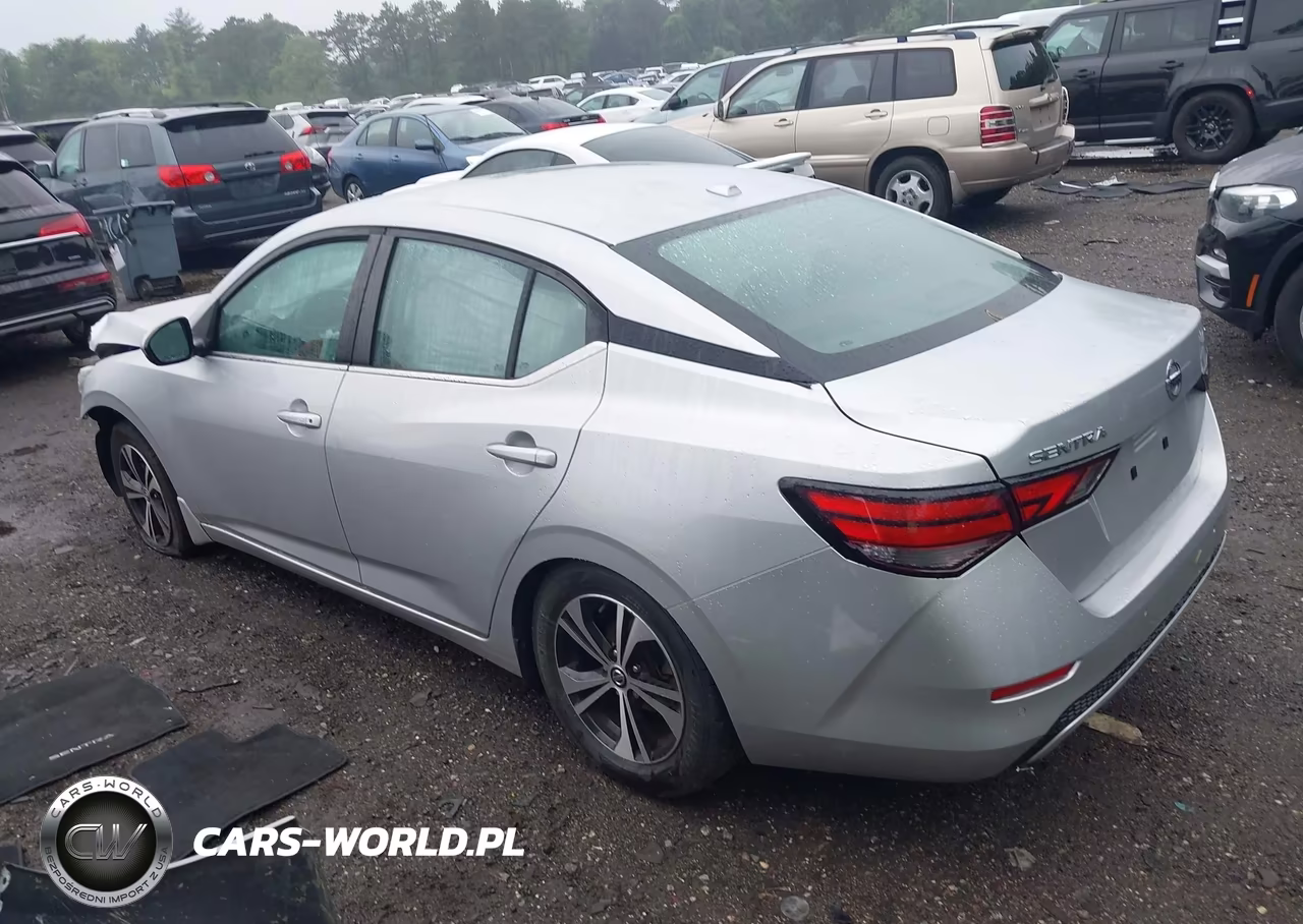 2021 Nissan Sentra Sv Xtronic Cvt VIN:3N1AB8CV8MY255904 - 14
