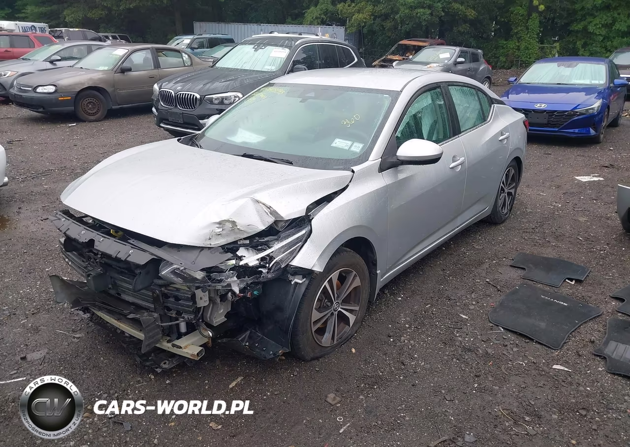 2021 Nissan Sentra Sv Xtronic Cvt VIN:3N1AB8CV8MY255904 - 2