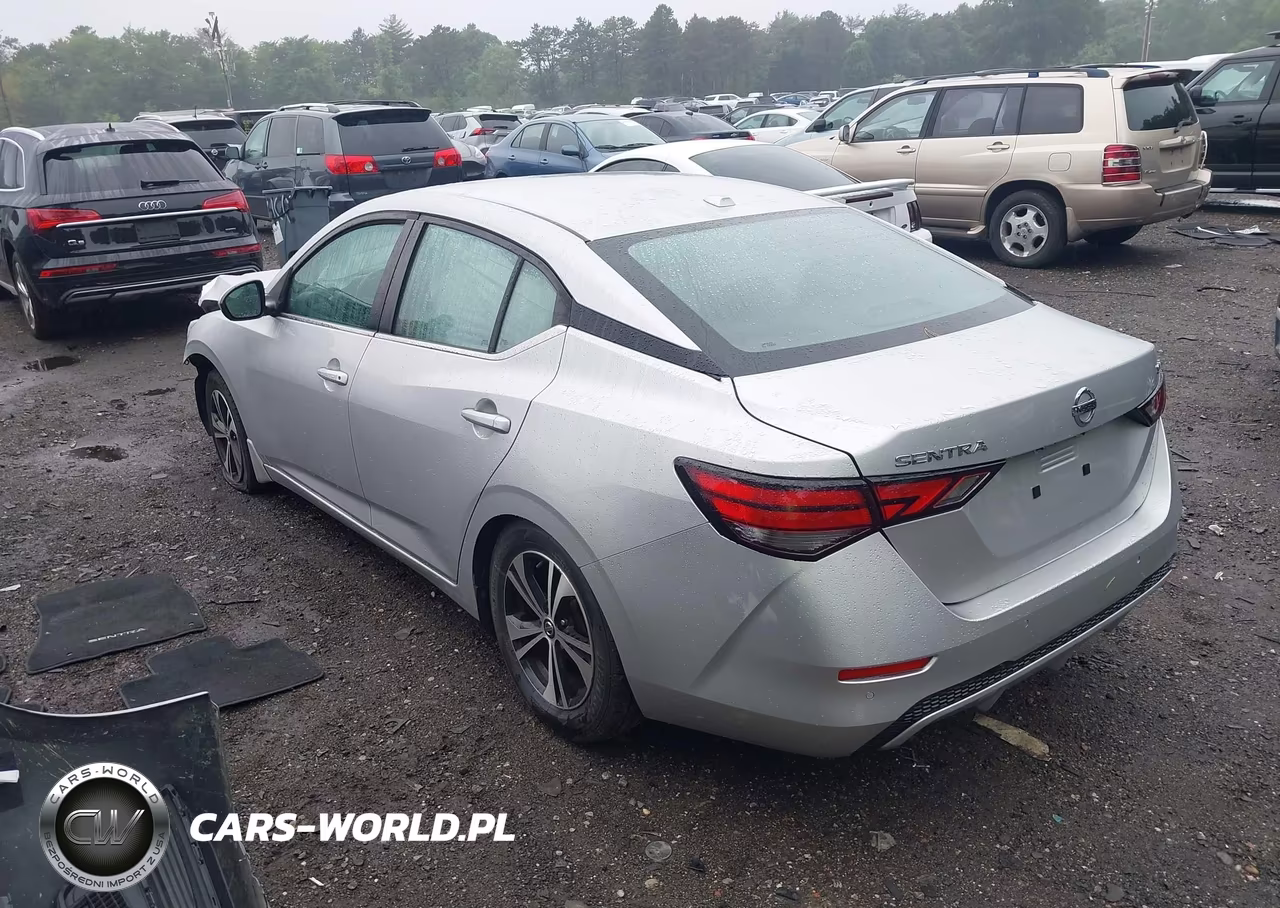2021 Nissan Sentra Sv Xtronic Cvt VIN:3N1AB8CV8MY255904 - 3