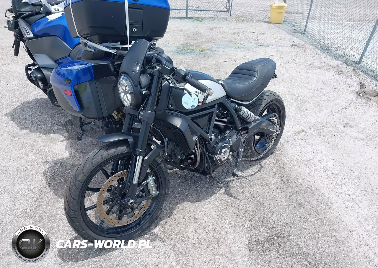 2022 Ducati Scrambler Desert Sled VIN:ML0KAFPM7NT005851 - 2