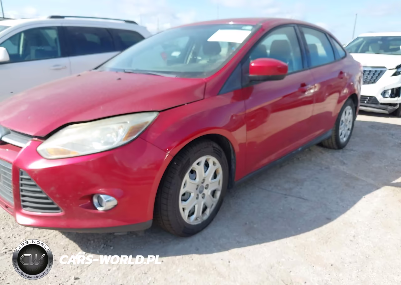 2012 Ford Focus Se VIN:1FAHP3F26CL320599 - 2