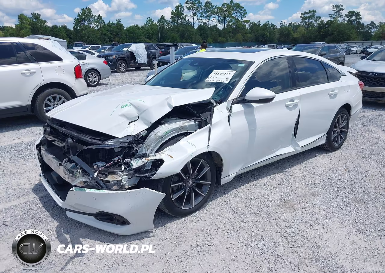 2021 Honda Accord Ex-L VIN:1HGCV1F54MA012077 - 2