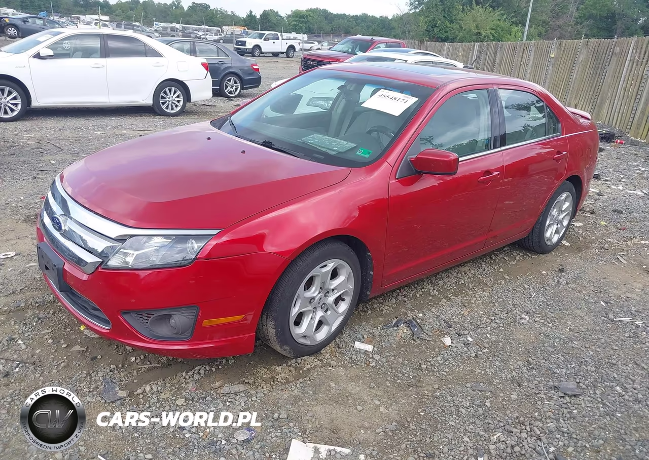 2011 Ford Fusion Se VIN:3FAHP0HA3BR102445 - 2