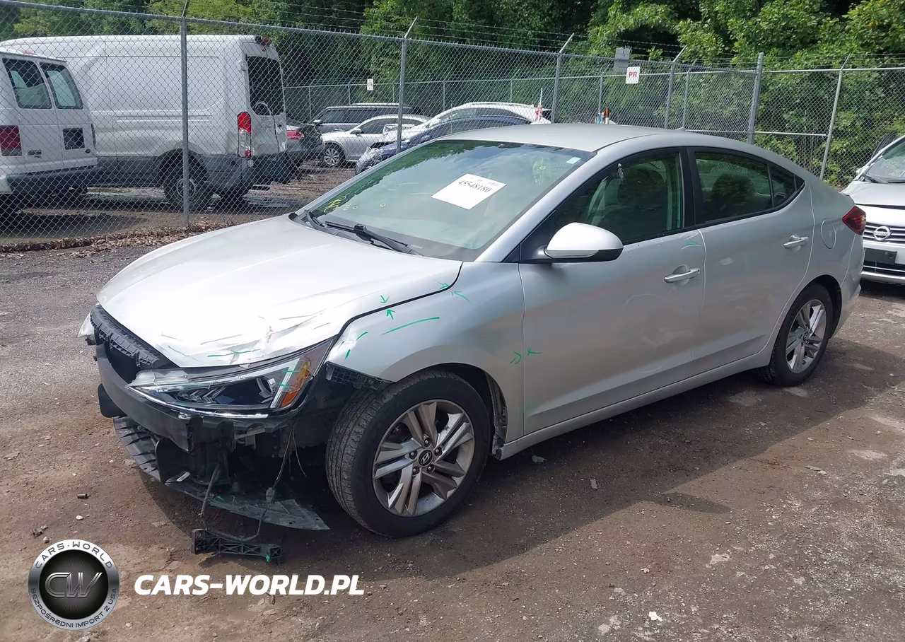 2019 Hyundai Elantra Sel VIN:KMHD84LF6KU769143 - 2