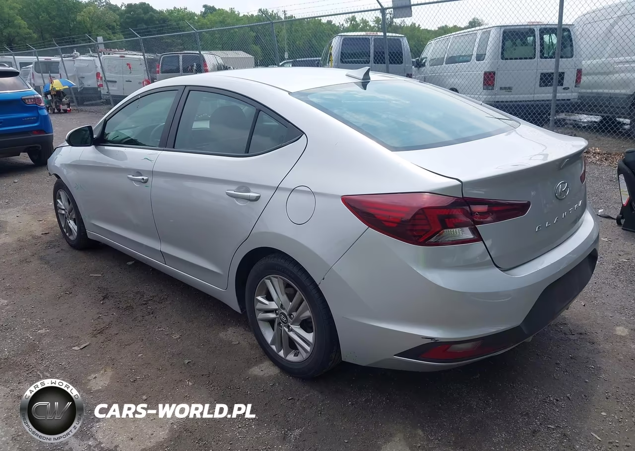 2019 Hyundai Elantra Sel VIN:KMHD84LF6KU769143 - 3