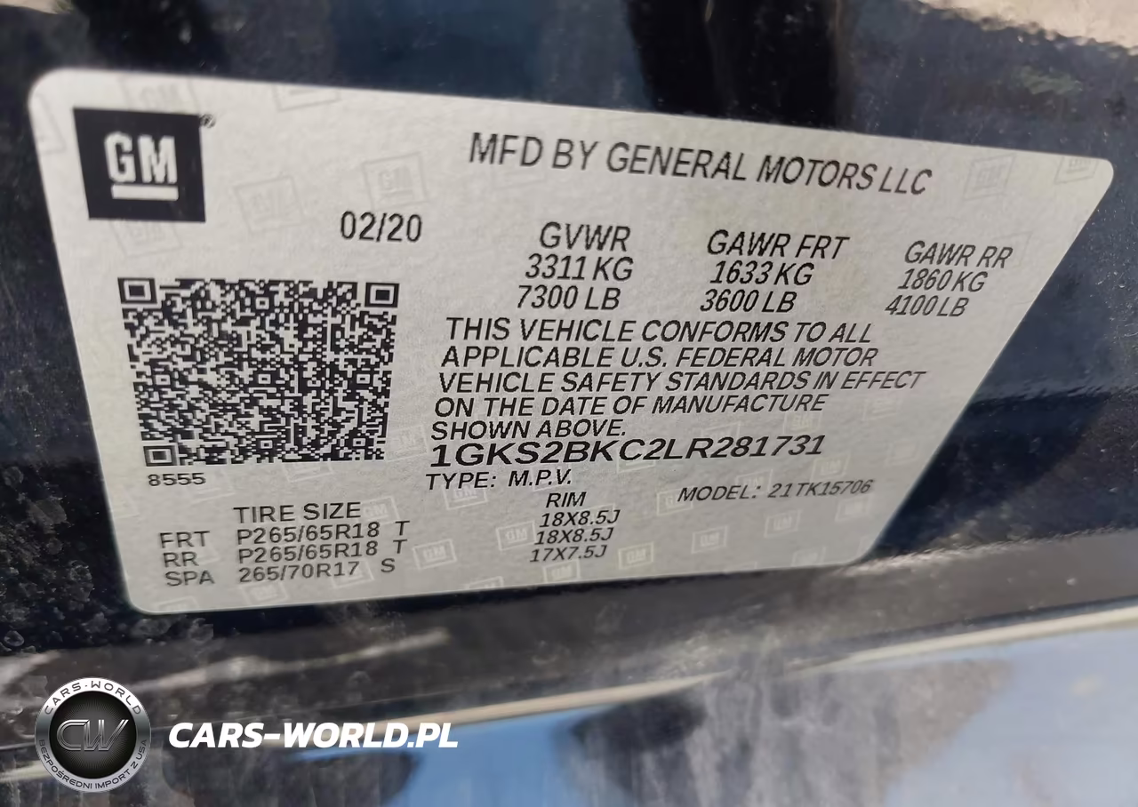 2020 GMC Yukon 4Wd Slt VIN:1GKS2BKC2LR281731 - 9