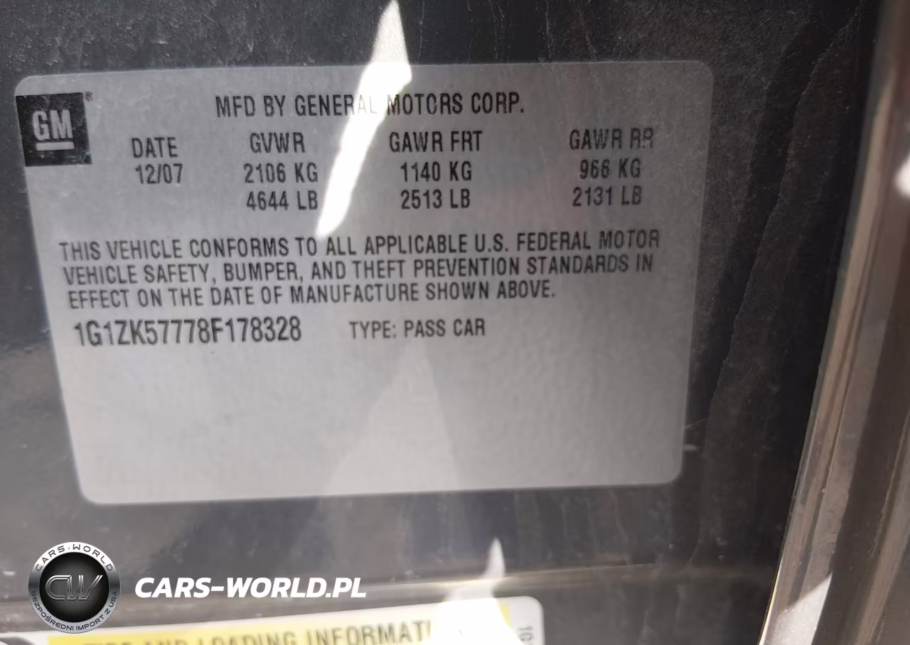 2008 Chevrolet Malibu Ltz VIN:1G1ZK57778F178328 - 9