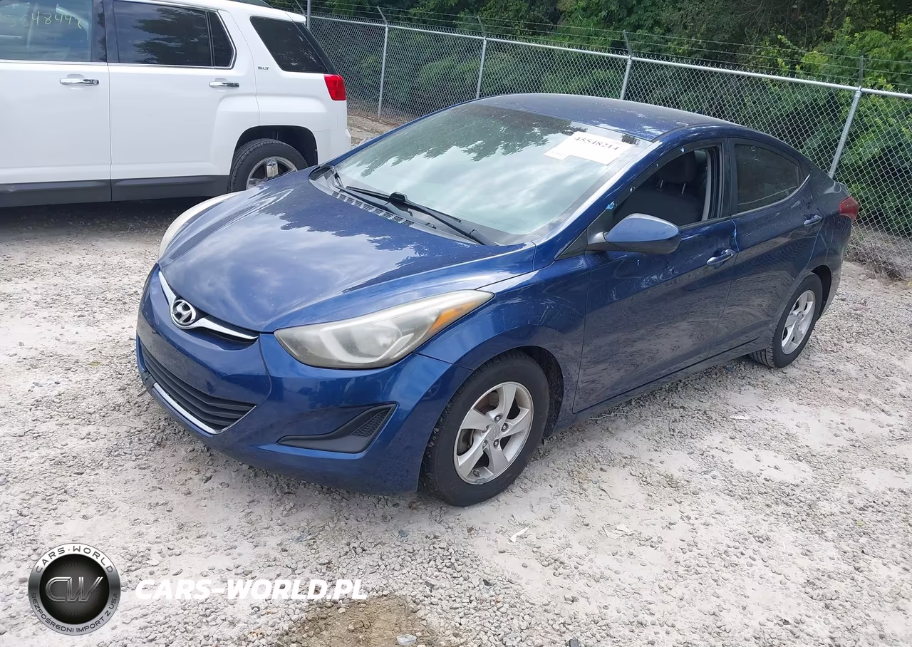 2015 Hyundai Elantra Se VIN:5NPDH4AE6FH623582 - 2