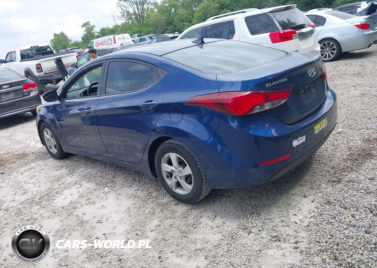 2015 Hyundai Elantra Se VIN:5NPDH4AE6FH623582 - 3