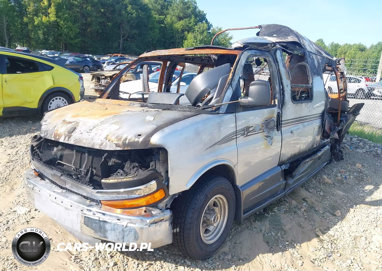 2012 Chevrolet Express 3500 Work Van VIN:1GCZGUCG9B1156618 - 2