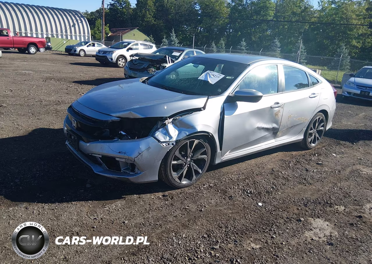 2020 Honda Civic Sport VIN:2HGFC2F87LH585235 - 2