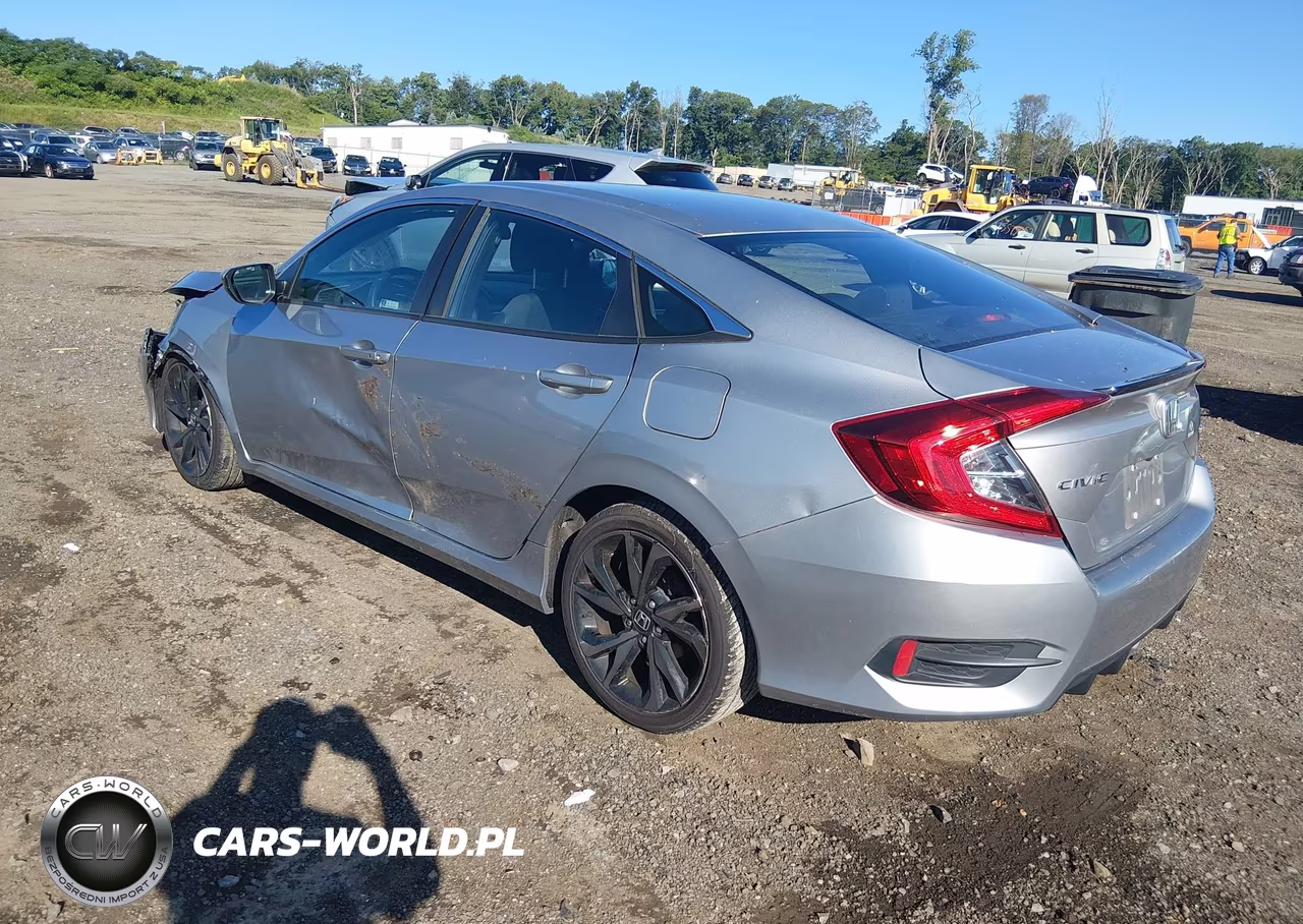 2020 Honda Civic Sport VIN:2HGFC2F87LH585235 - 3