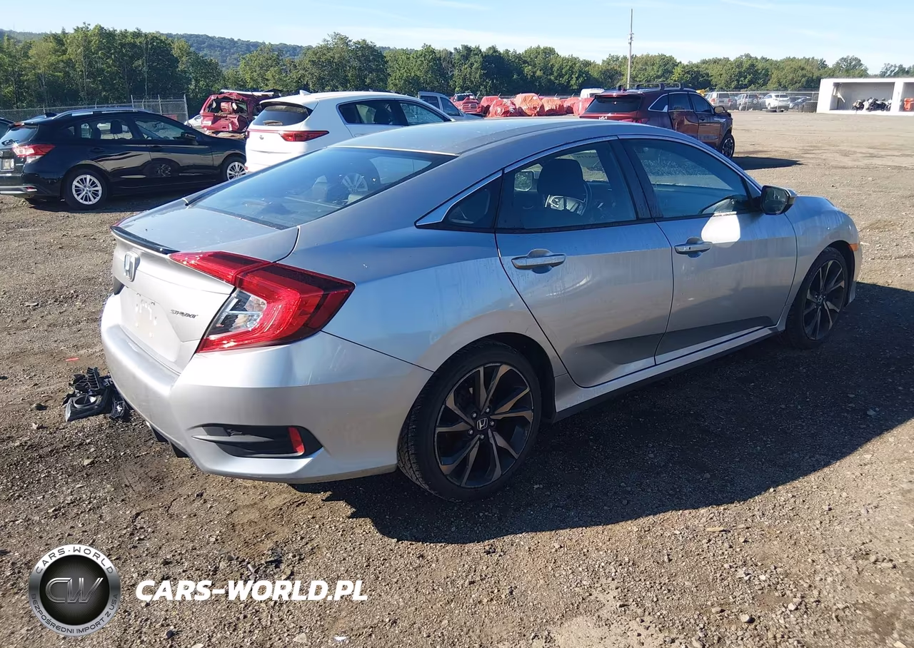 2020 Honda Civic Sport VIN:2HGFC2F87LH585235 - 4